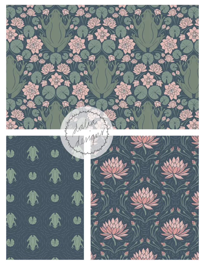 Froggies in the Pond Mini Collection